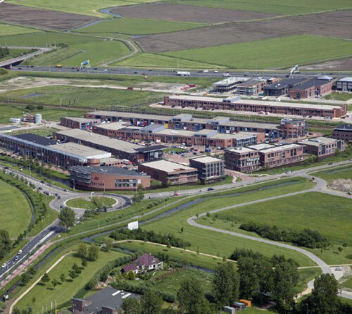 birdview bedrijventerrein De Trompet