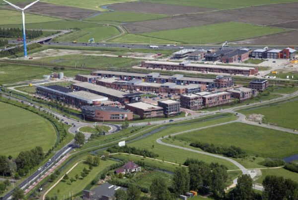 birdview bedrijventerrein De Trompet