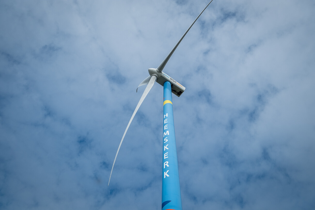 Windmolen Heemskerk bedrijventerrein de Trompet