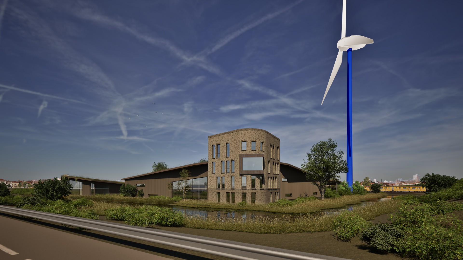 Cas Pronk bouwt nieuw kantoorpand op Trompet 2