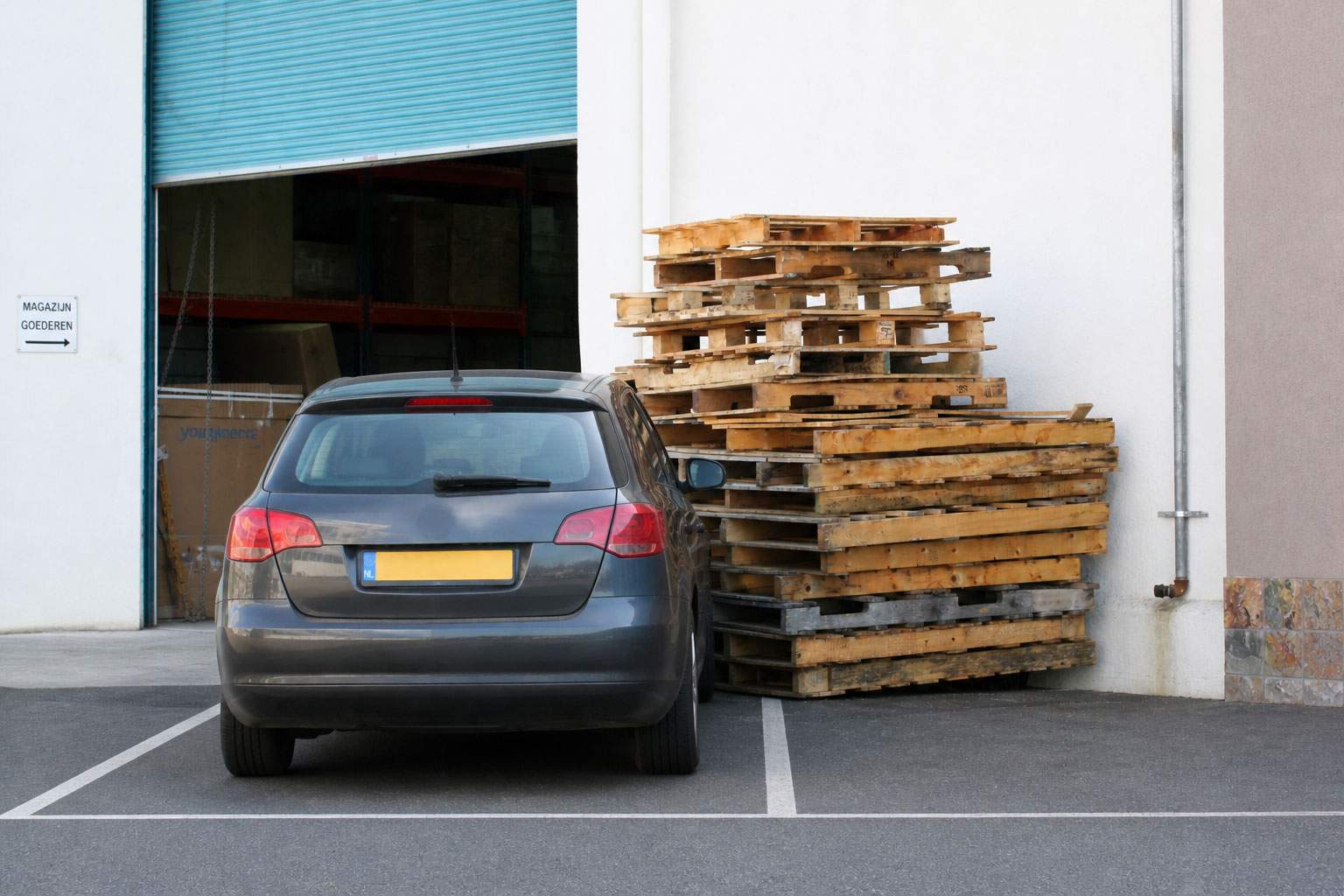 parkeerprobleem de trompet