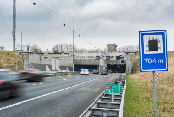 Wijkertunnel dicht